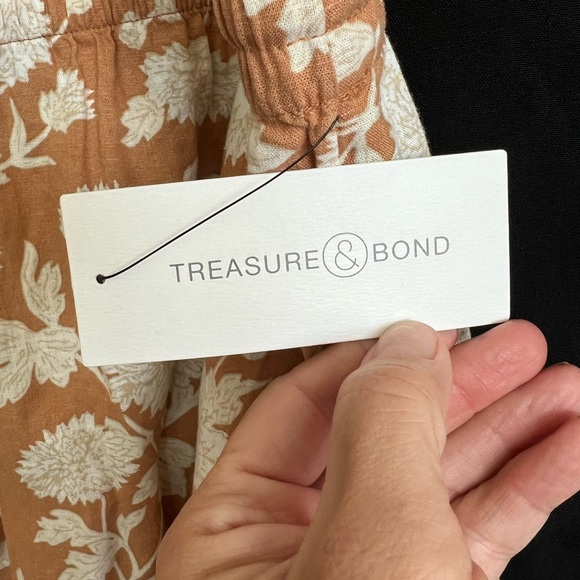 π NWT Treasure & Bond Womenβs 1X Floral Linen Blend Shorts π€πΌ - Picture 6 of 11
